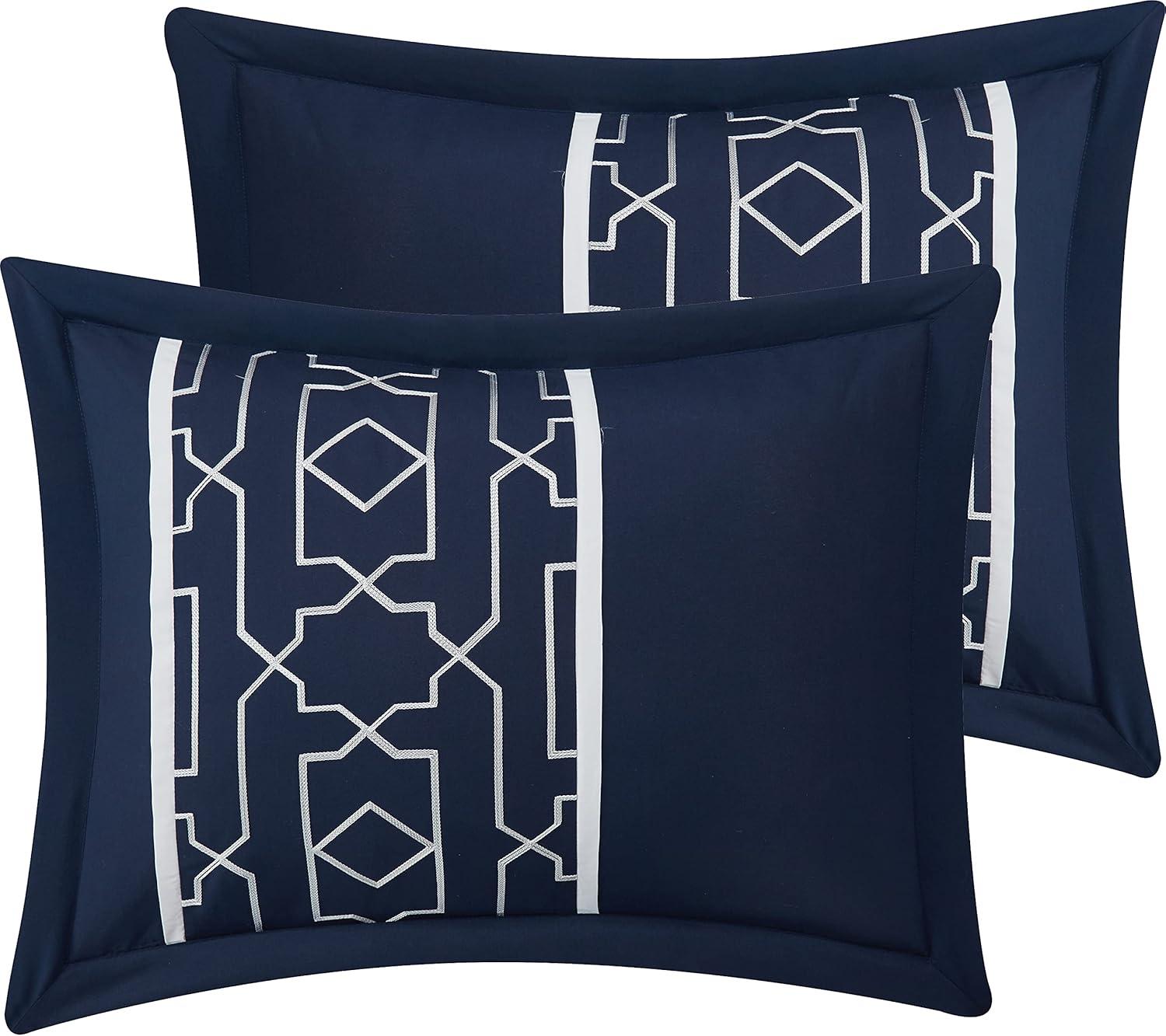 Nanshing America, Inc Tonya Microfiber 6 Piece Comforter Set