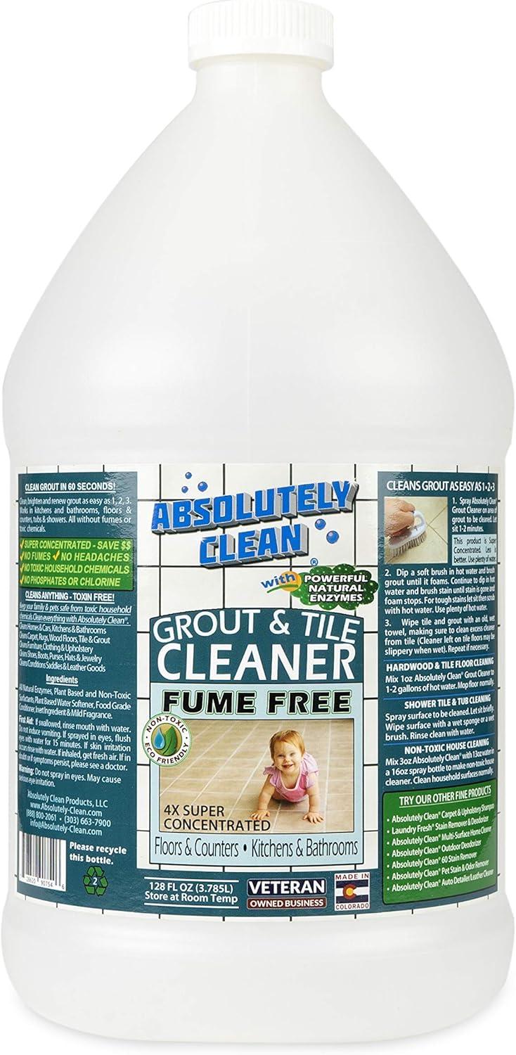 Absolutely Clean 128oz Fume Free Grout and Tile Cleaner