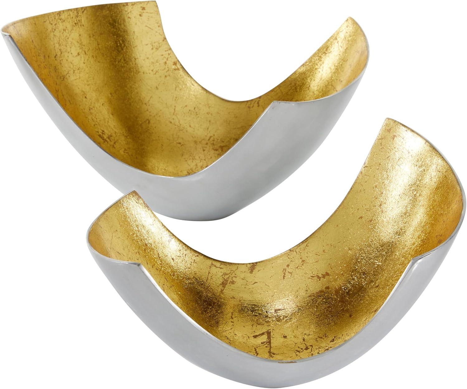 Mercer41 Borealis Aluminum Decorative Bowl 2