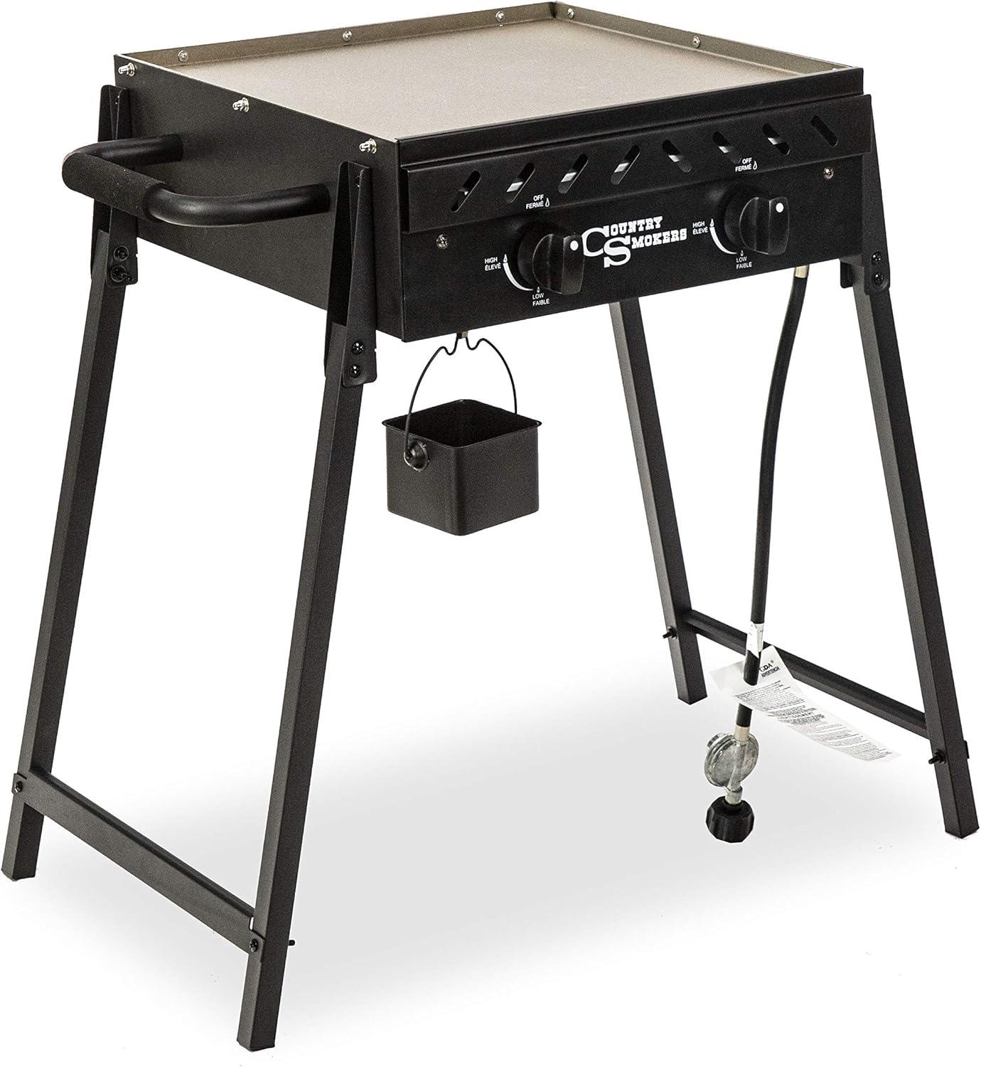 Country Smokers 2 - Burner Flat Top Gas Griddle