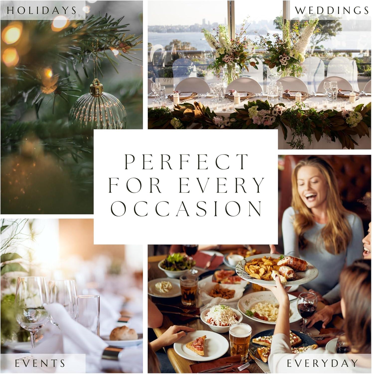 The Holiday Aisle® Kailyne Foil Woodland Holiday Fabric Tablecloth