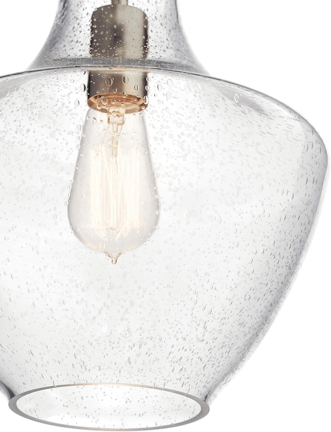 Kichler Lighting Everly 1 - Light Pendant in  Brushed Nickel