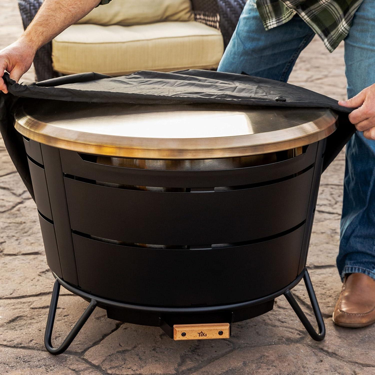 Tiki Reunion Fire Table Top Fire Pit Cover