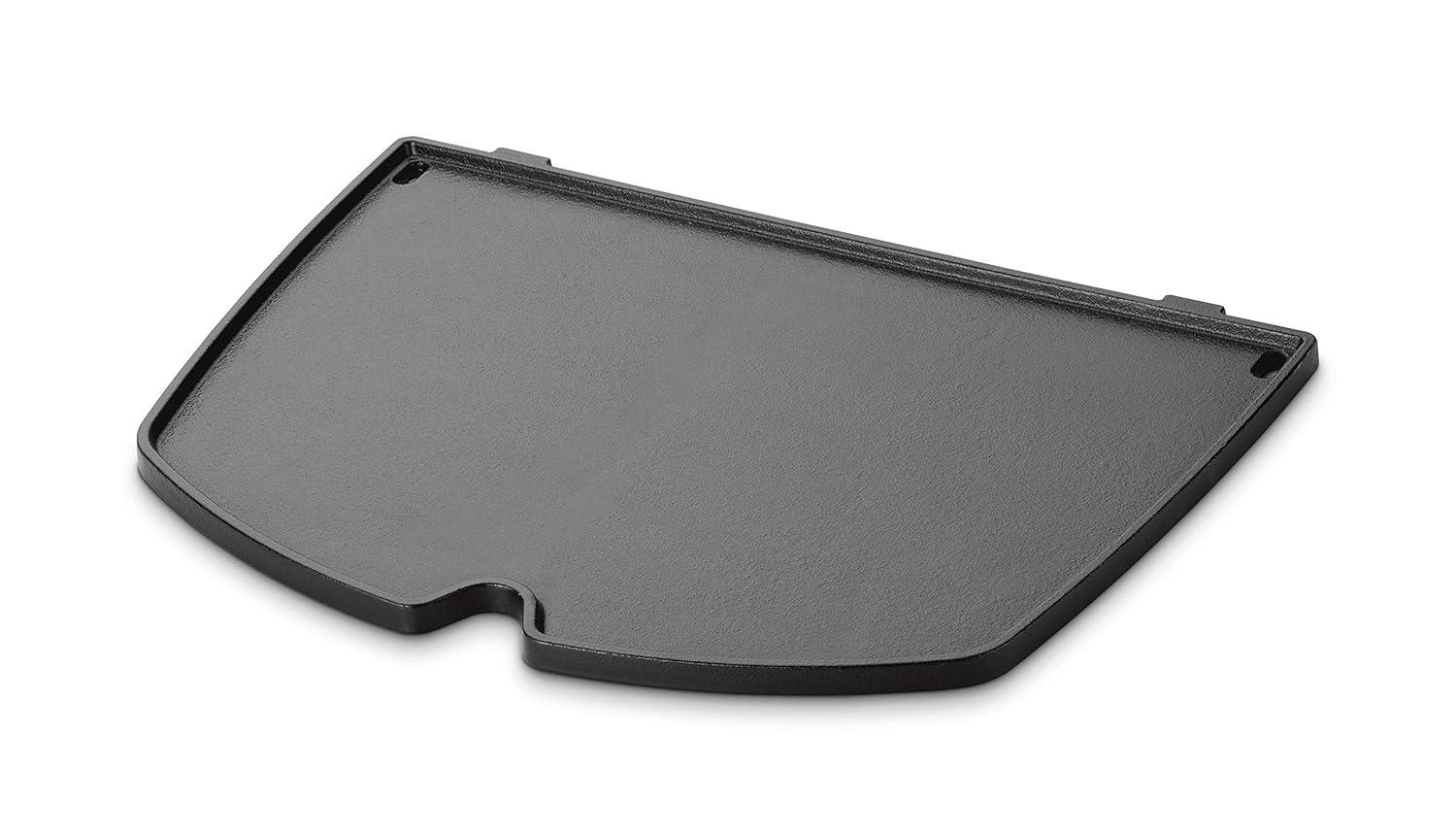Black Porcelain-Coated Steel Grill Top Griddle for BBQ