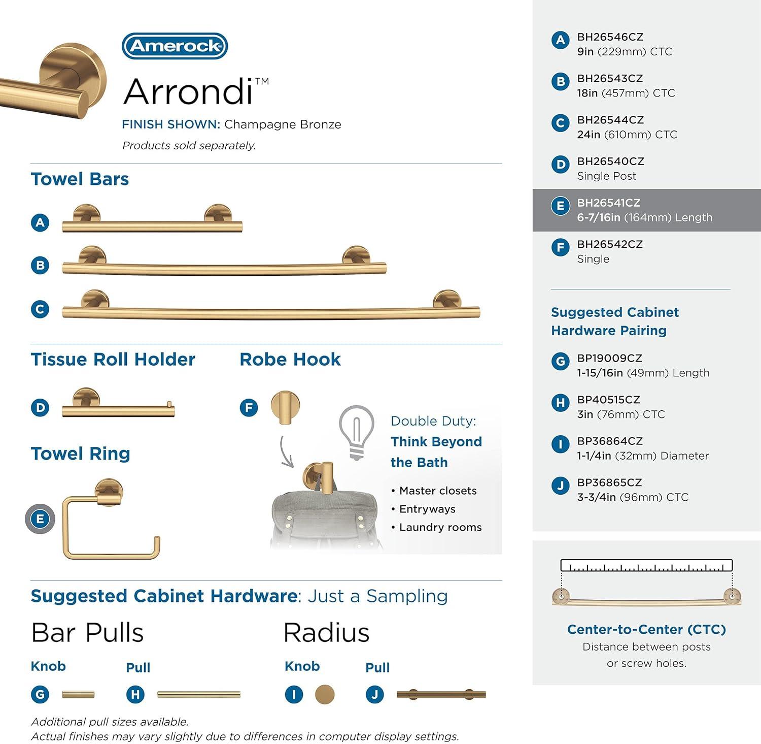 Arrondi™ Wall Mounted Towel Ring