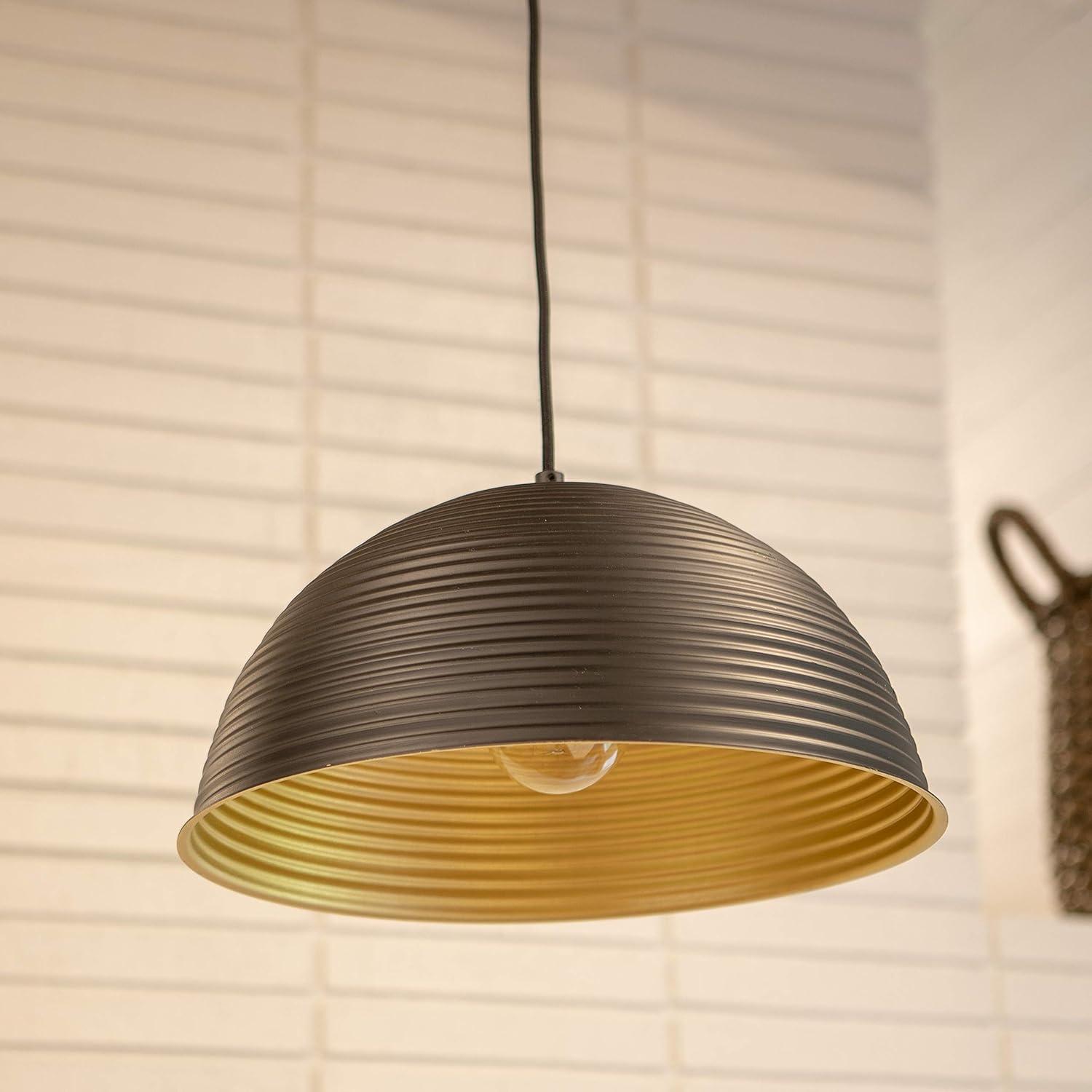 Keiron 1 Light Bowl Pendant