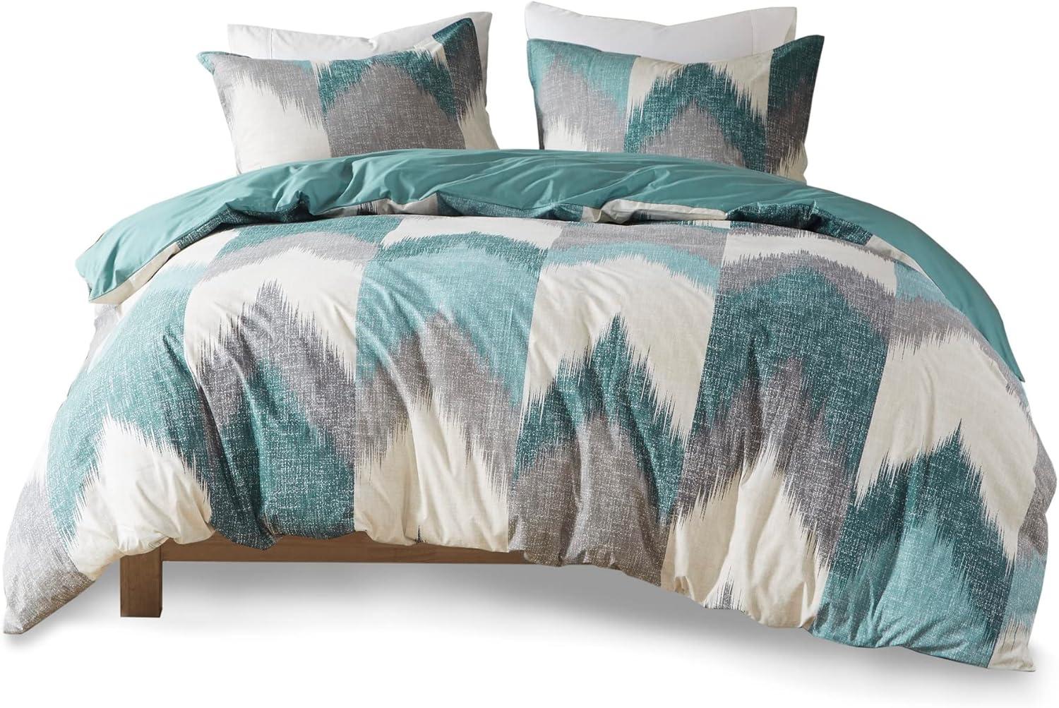 Alpine Printed Cotton Duvet Cover Set