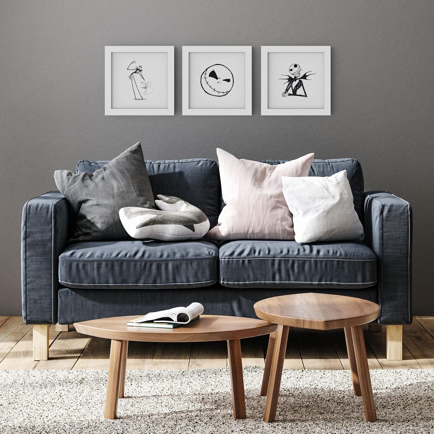 Gallery Pops Disney Tim Burton's The Nightmare Before Christmas - Sally Wall Art, White Framed Version, 12" x 12"