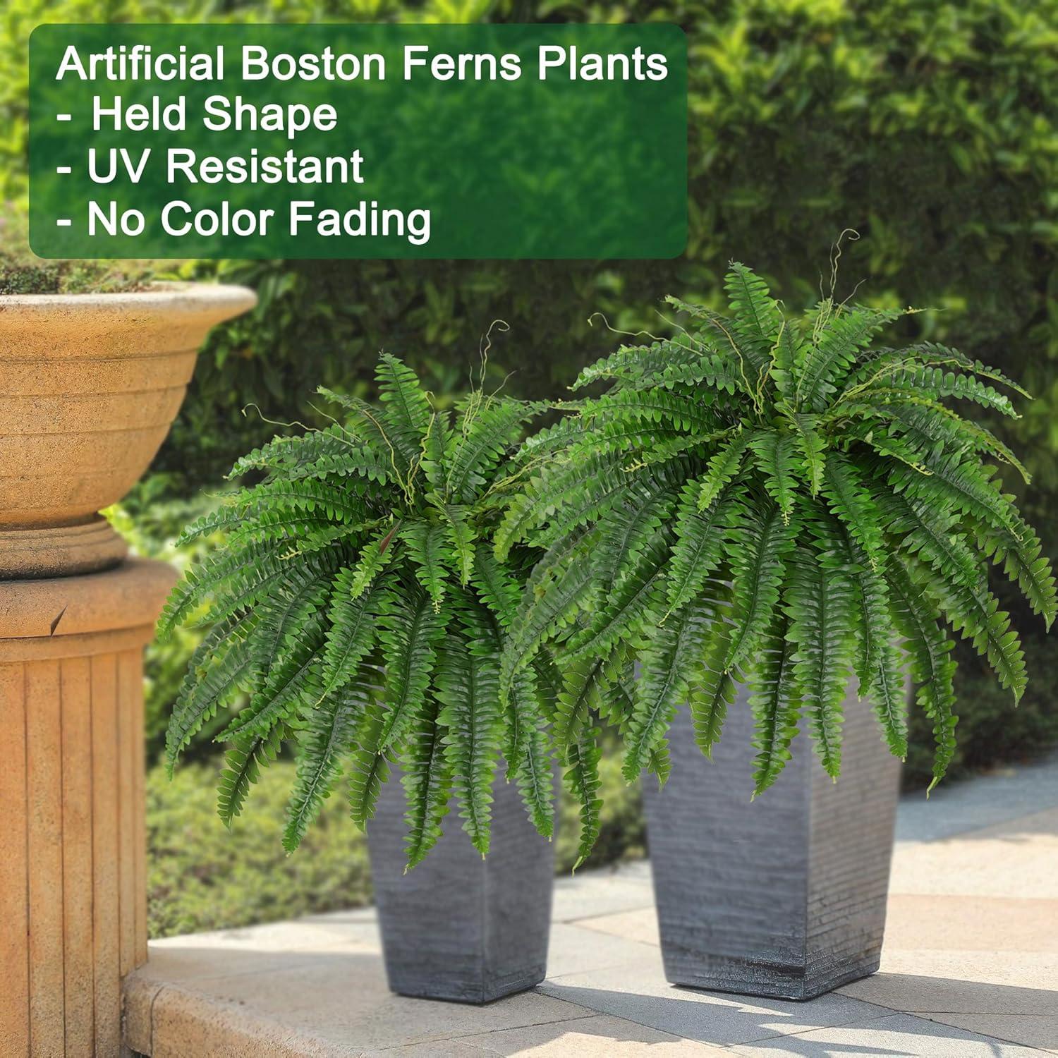 Boston 10'' Faux Fern Plant