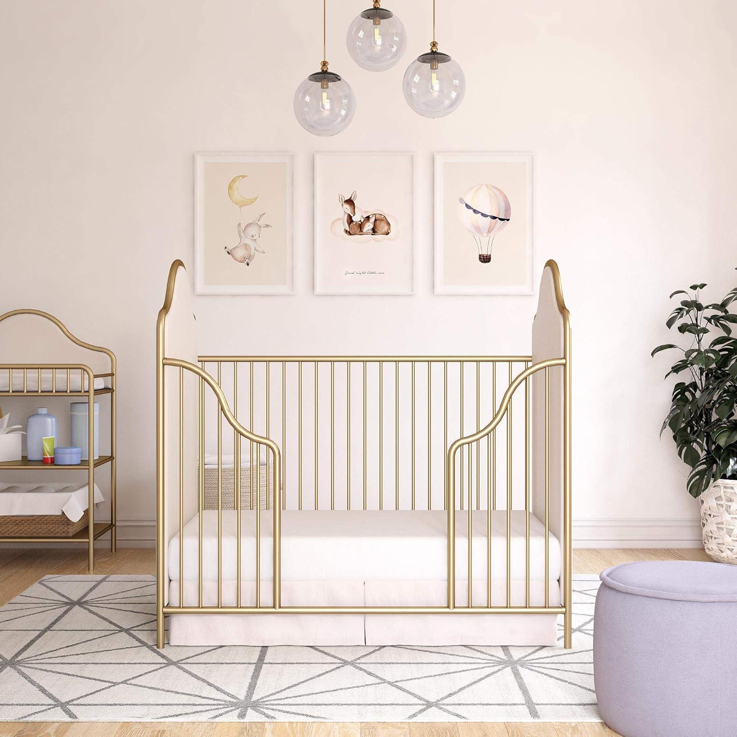 Piper 2-in-1 Convertible Upholstered Crib