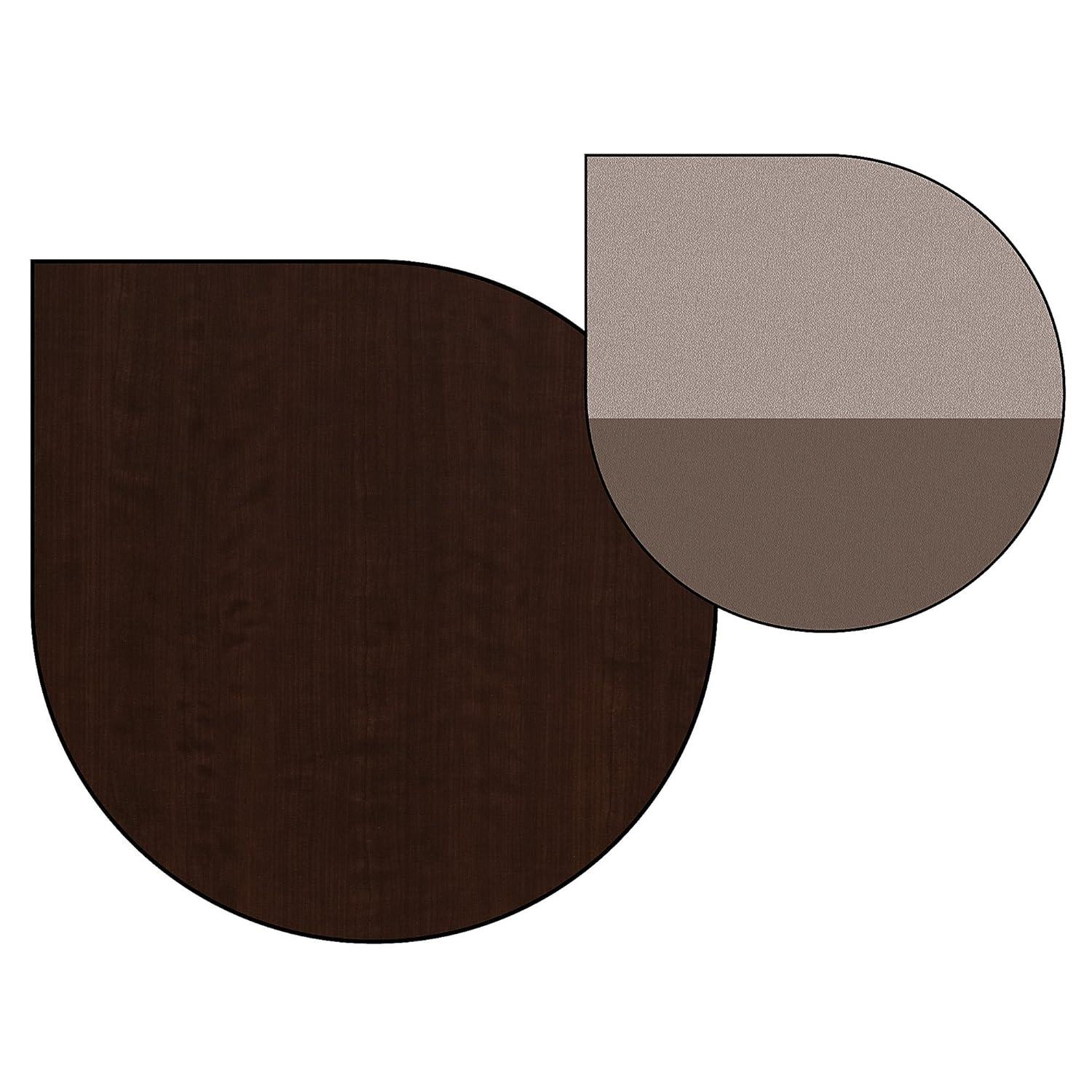 Bush Business Furniture Easy Office L-Shaped 2 Person Benching Workstation with Cable Management