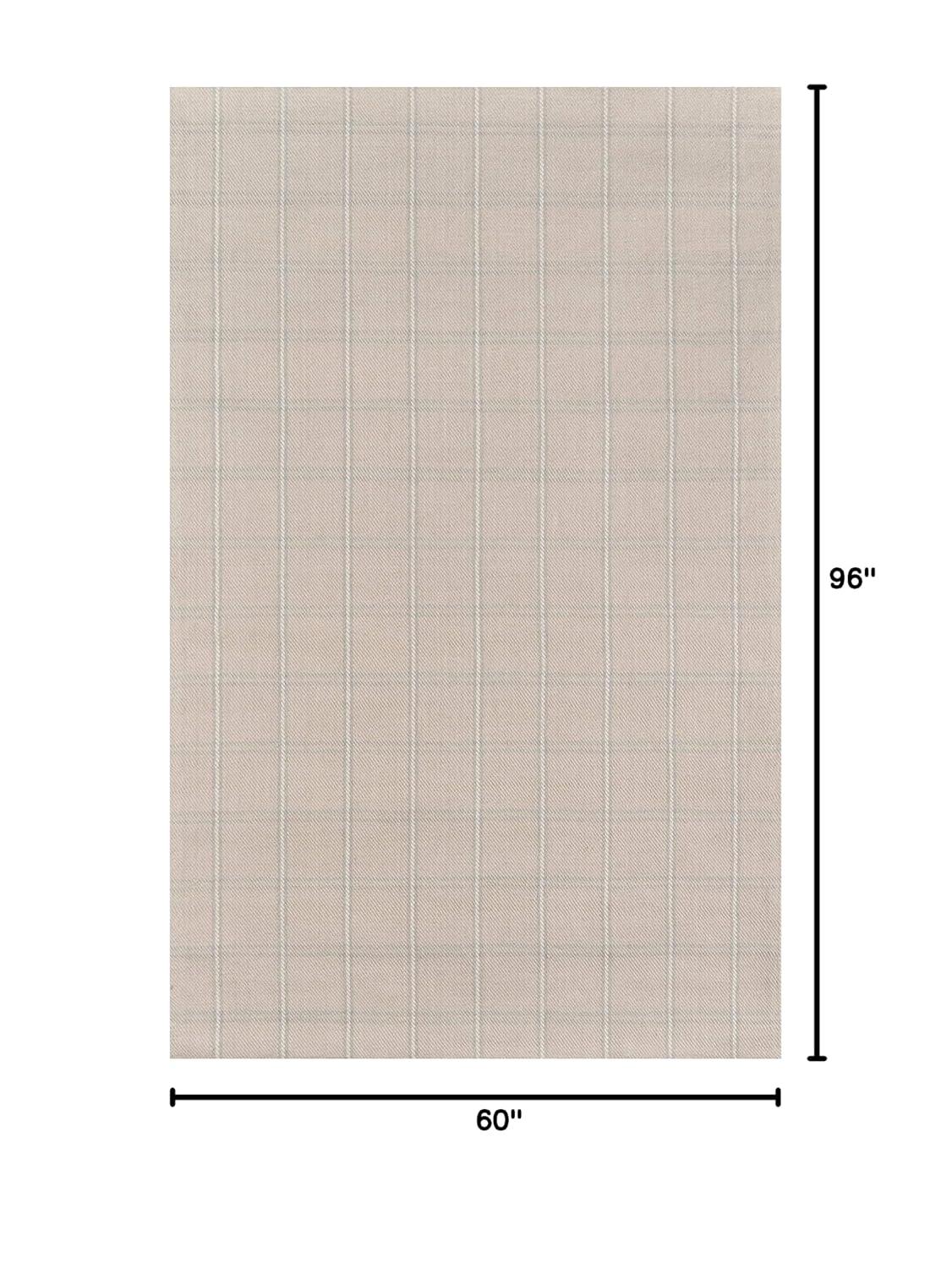 Wool Plaid Indoor Rug