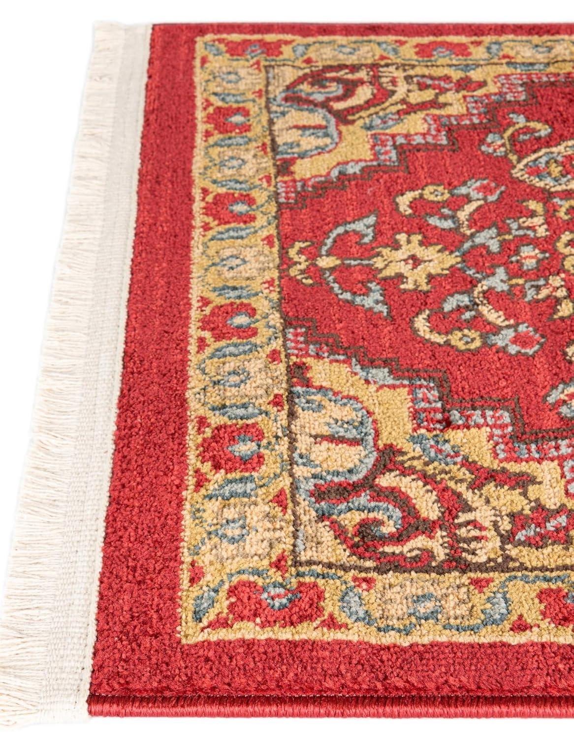Unique Loom 2' 0 x 3' 1 Red Sahand Ardashir Area Rug
