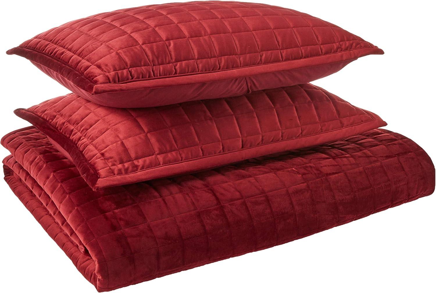 Florence Velvet Oversized Quilt Set - Tribeca Living