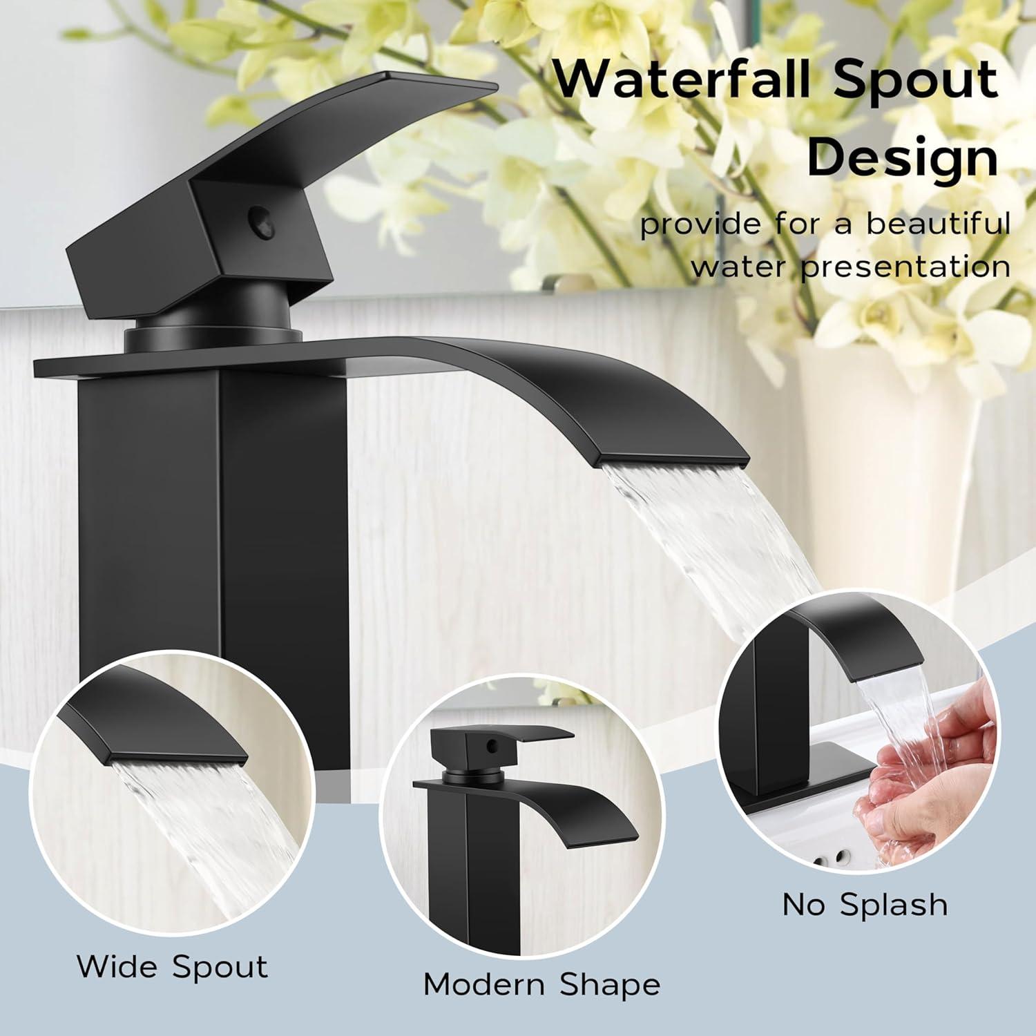 Single-Hole Single-handle Bathroom Faucet