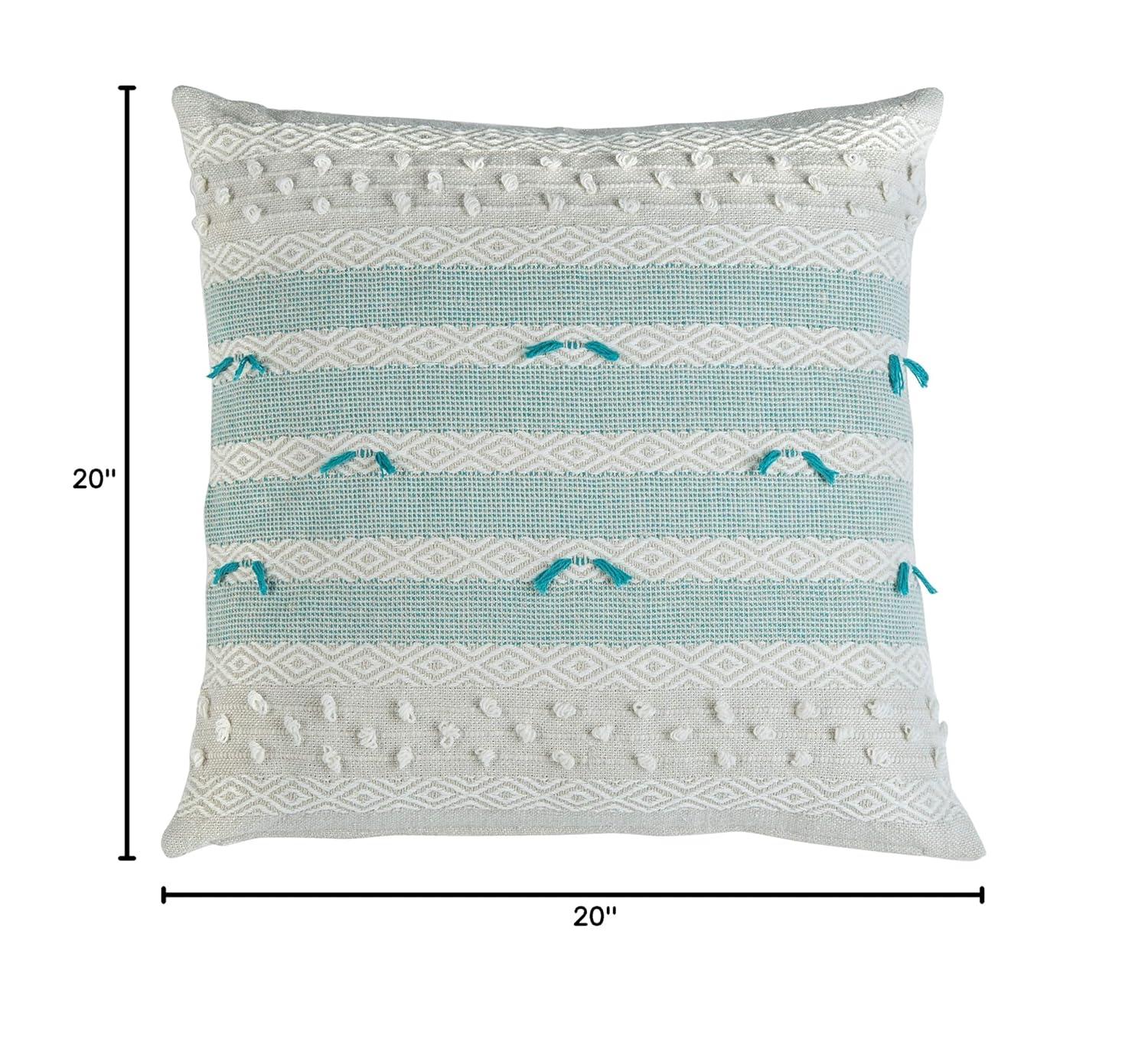 Safavieh Tassels Cotton Throw Pillow