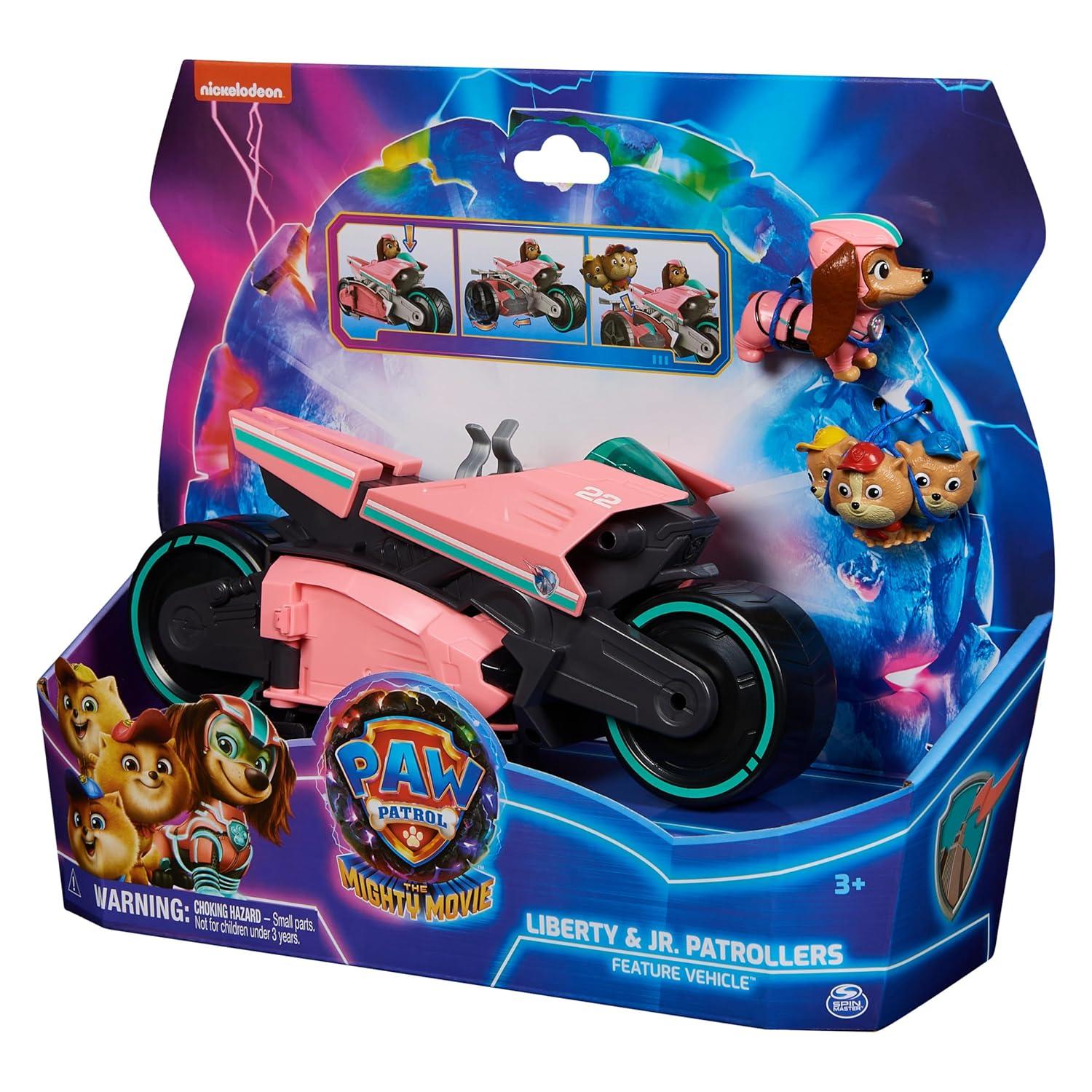 Paw Patrol Mighty Movie Liberty & Poms Vehicles (5767862)
