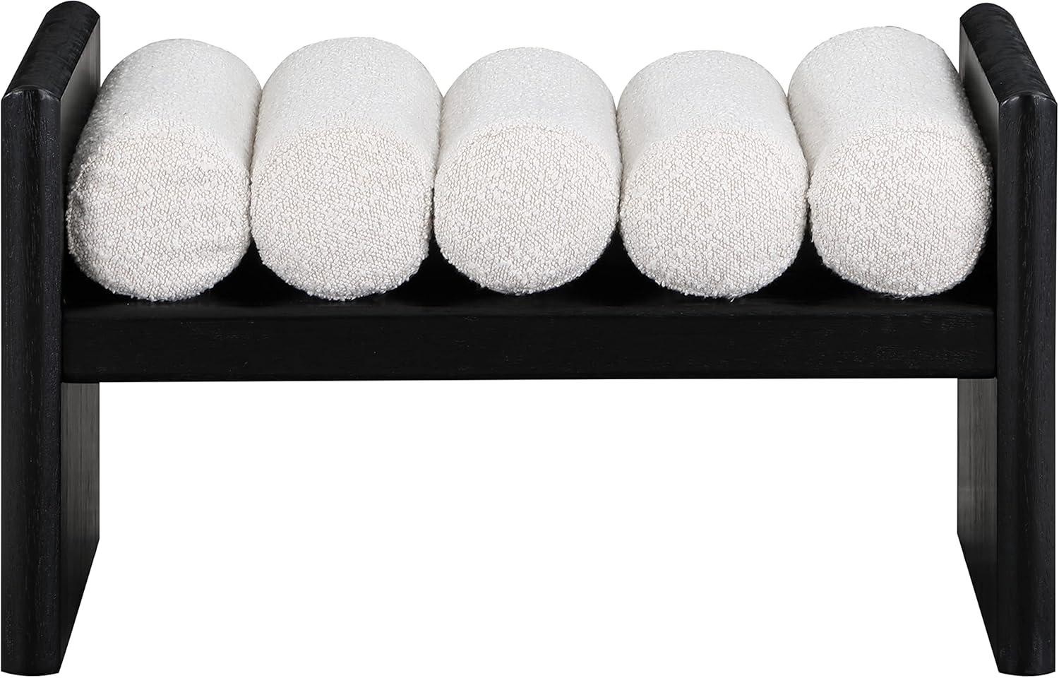 Reeves Boucle Wood Bench