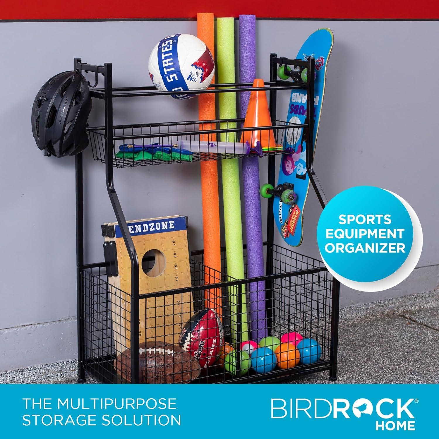 BirdRock Home 11439 Metal Freestanding Multi-Use Sports Rack