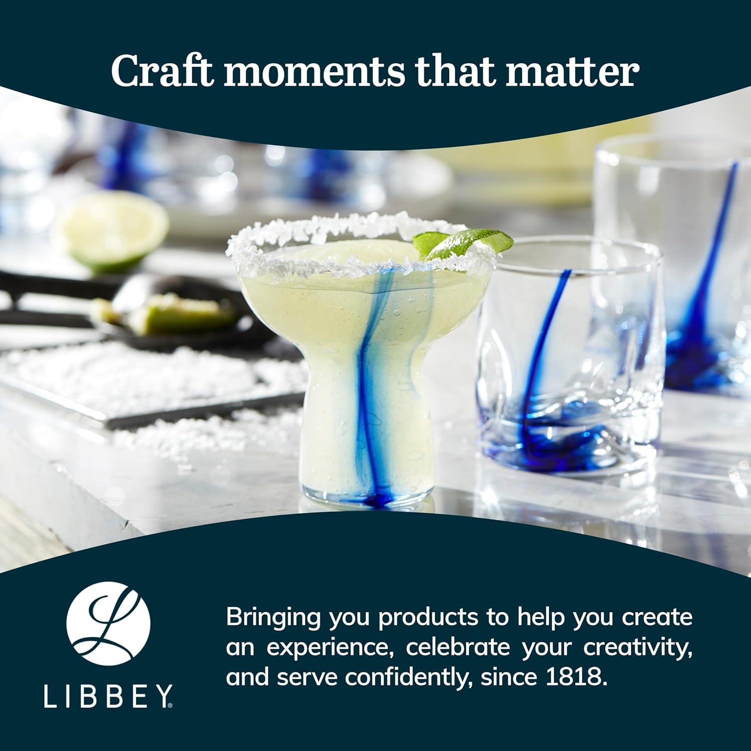 Blue Ribbon Libbey Stemless Margarita Glasses