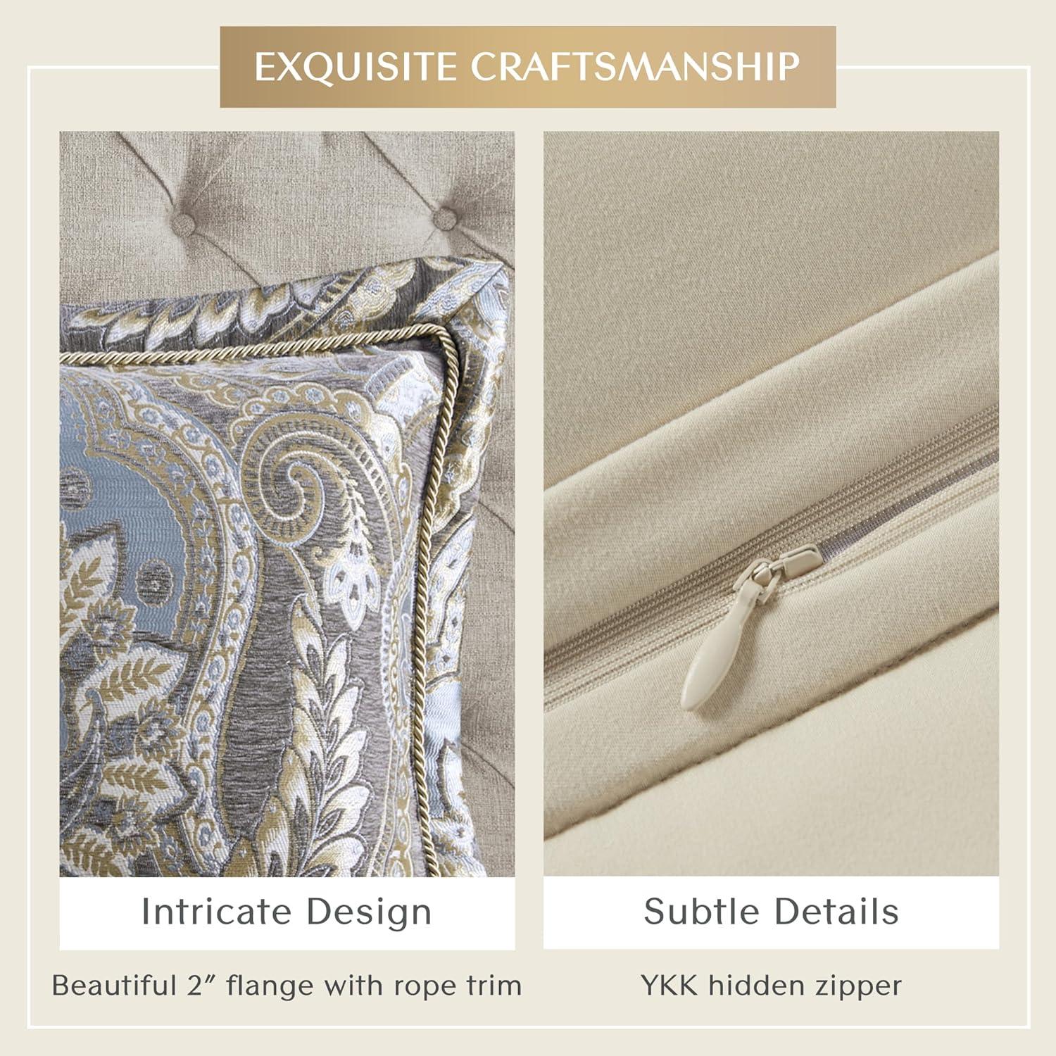 Croscill Croscill Julius 4 Piece Chenille Jacquard Comforter Set