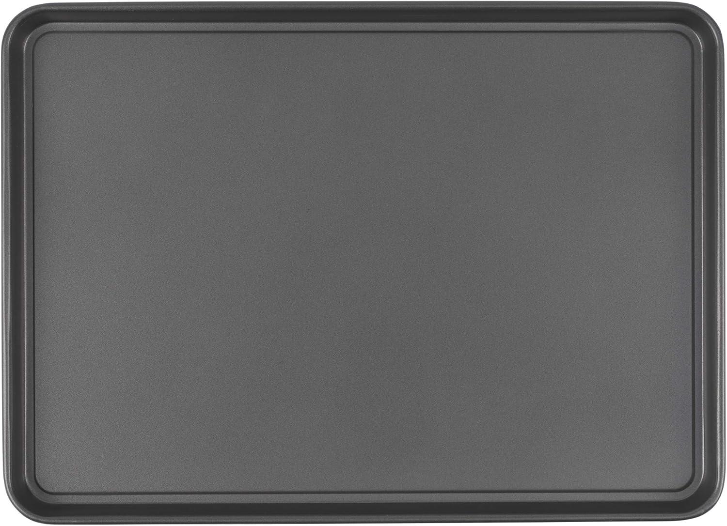 Extra Large Gray Nonstick Cookie Sheet with Lip