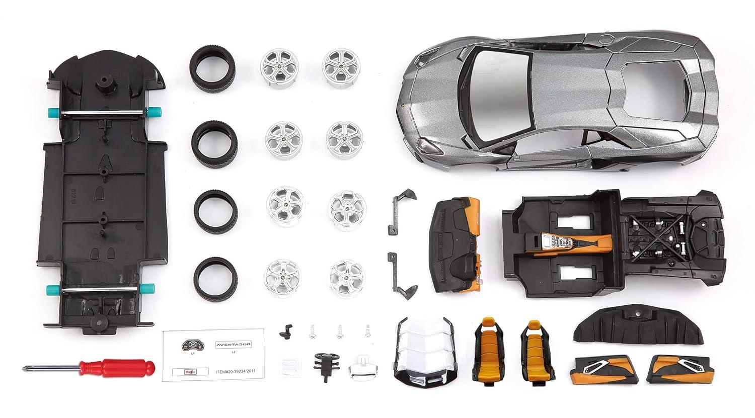 Maisto 1:24 Scale Assembly Line Lamborghini Aventador LP 700-4 Model Kit