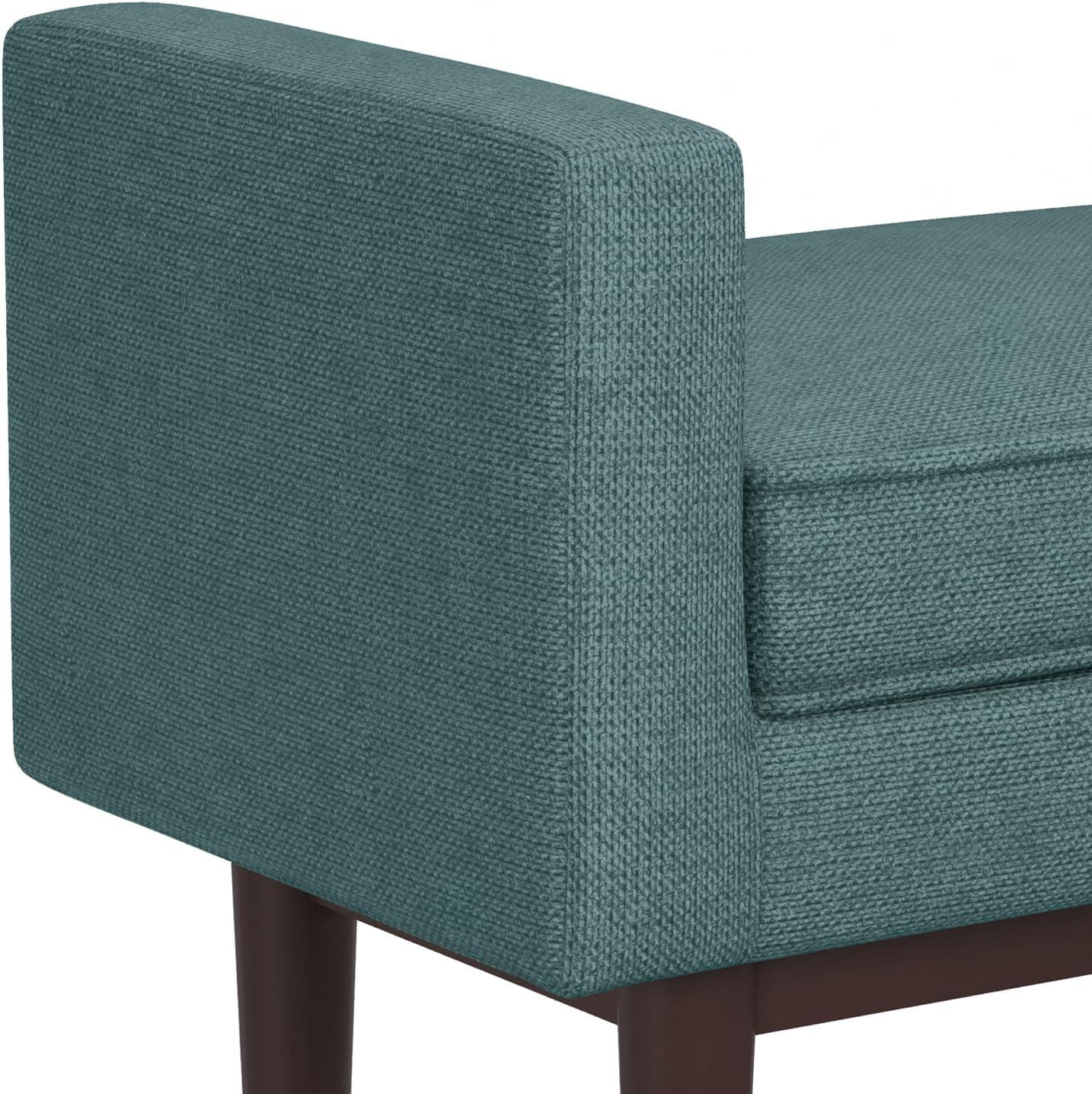 Scott Linen Fabric Upholstered Bench