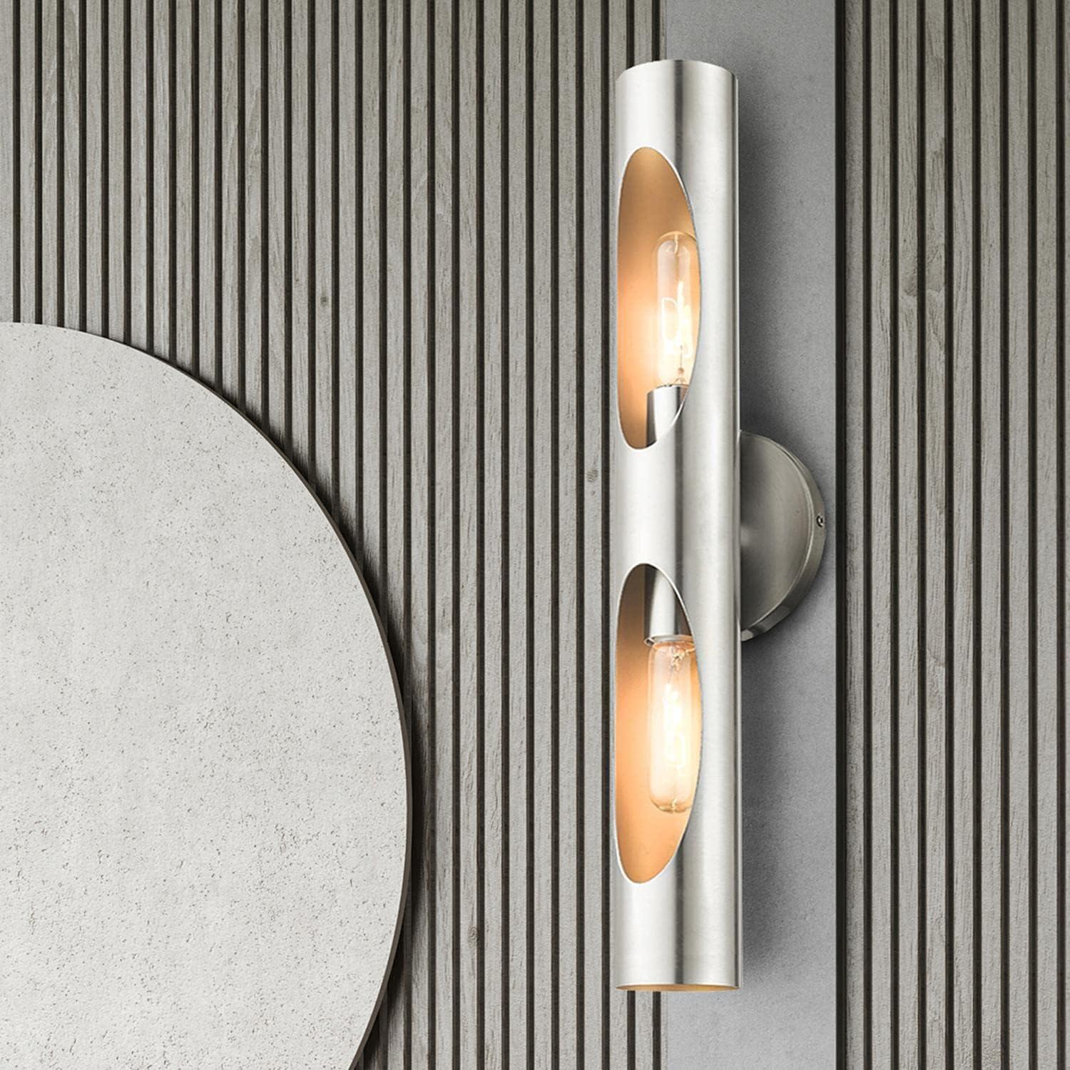 Livex Lighting Novato 2 - Light Wall Light in  Brushed Nickel