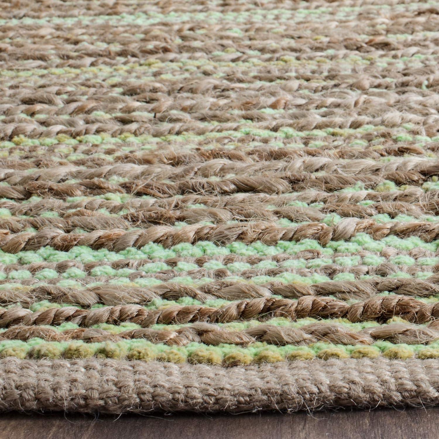 Cape Cod CAP851 Woven Indoor Runner Rug - Green - 2'3"x8' - Safavieh