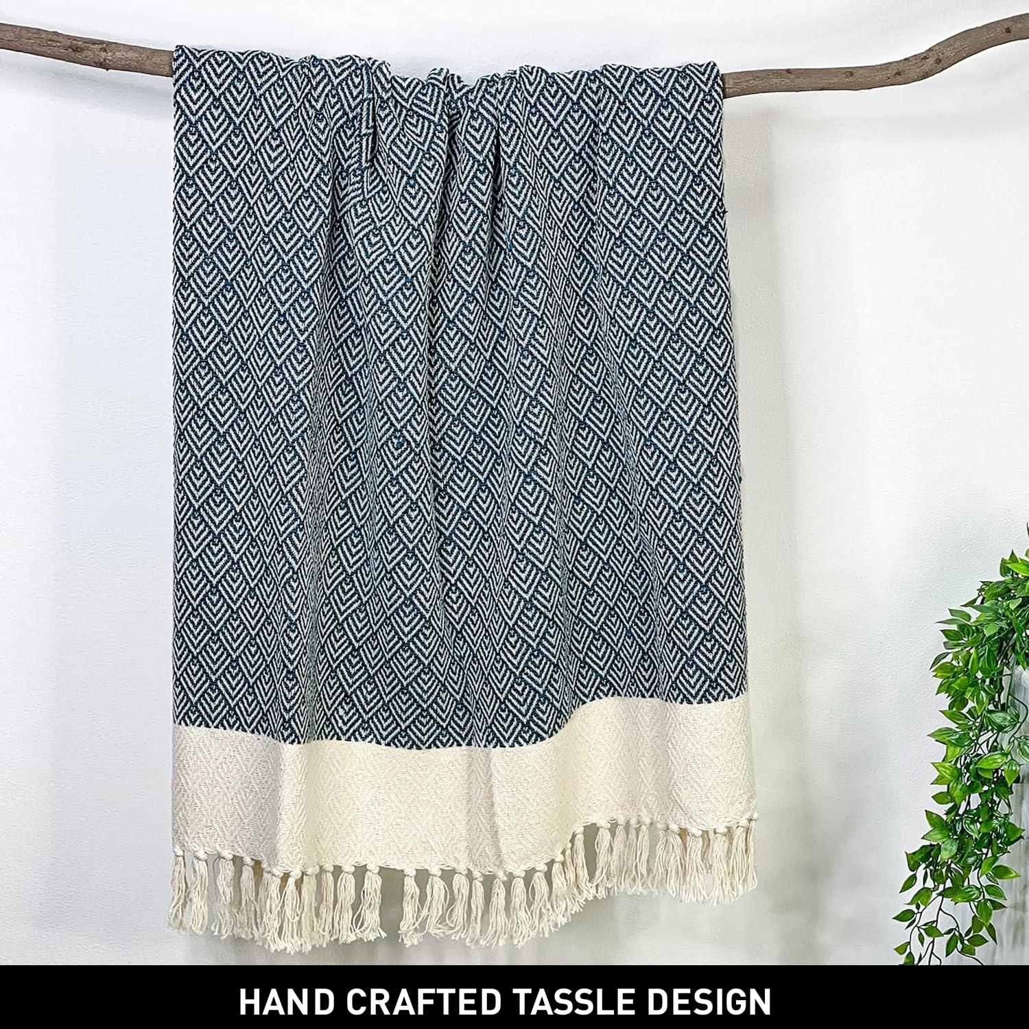 Hand Woven Throw Blanket