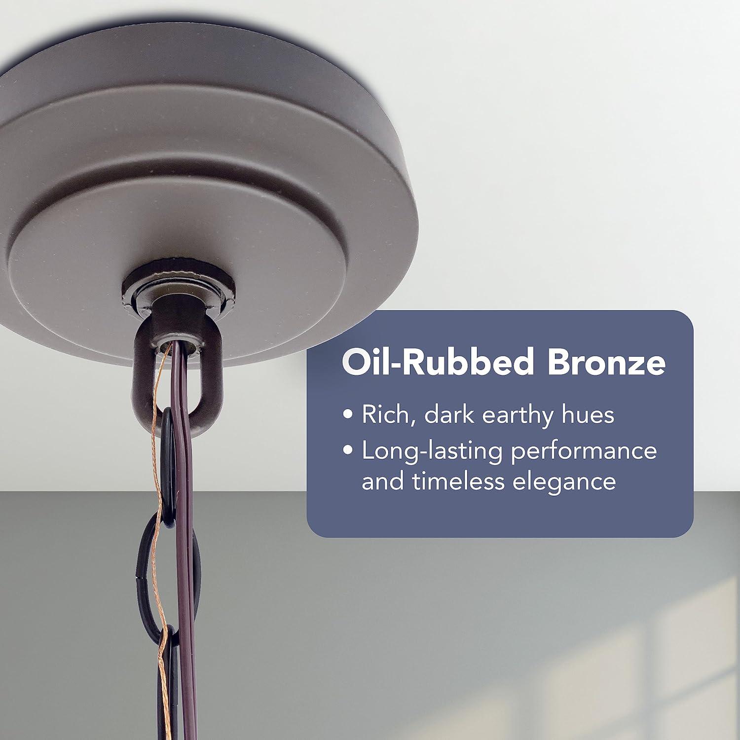 Elk Home Diffusion 4 - Light Chandelier in  Oil Rubbed Bronze