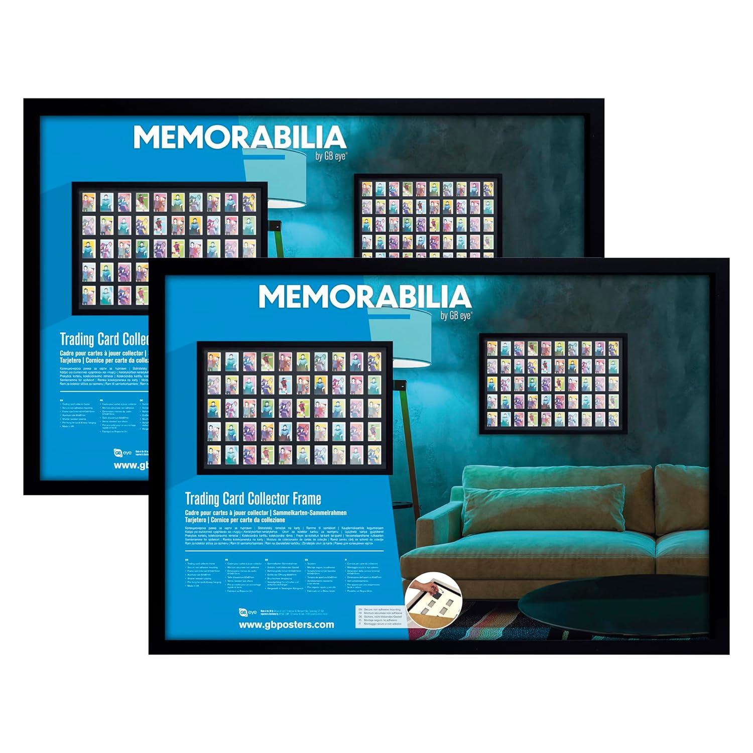 Gb Eye 36X24 Display Trading And Sport Cards Collector Frame, 50 Cards Display Case
