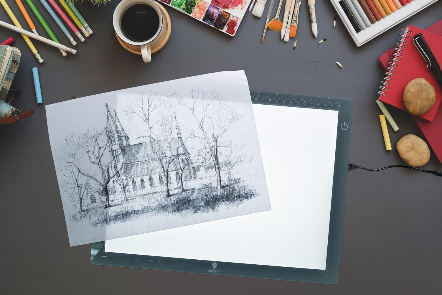 Daylight Wafer Lightbox #1, 9" x 12"