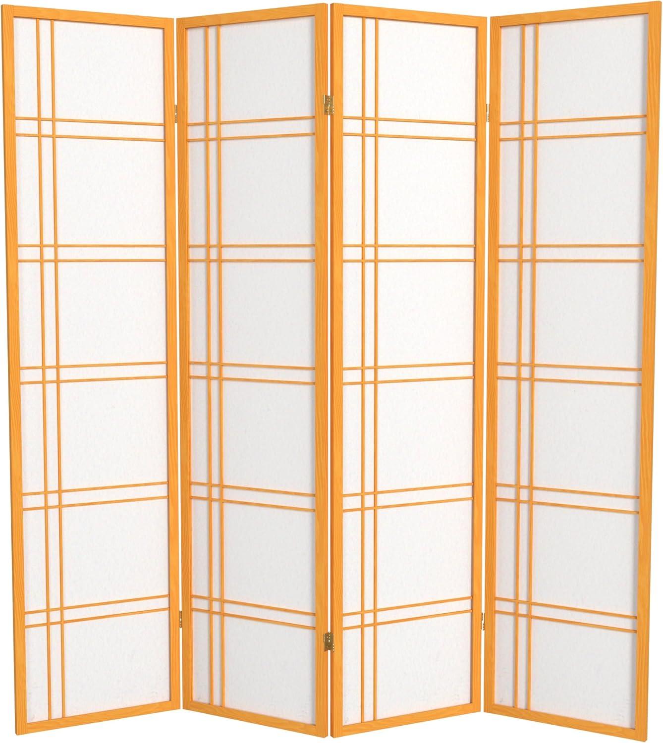 Latitude Run® 68'' W x 71.25'' H 4 - Panel Folding Room Divider