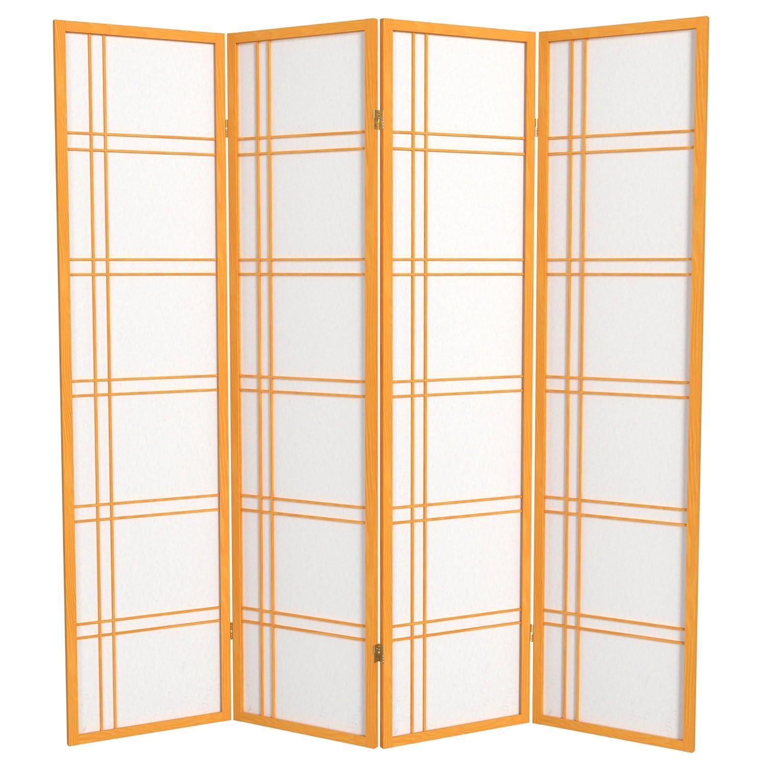 Latitude Run® 68'' W x 71.25'' H 4 - Panel Folding Room Divider