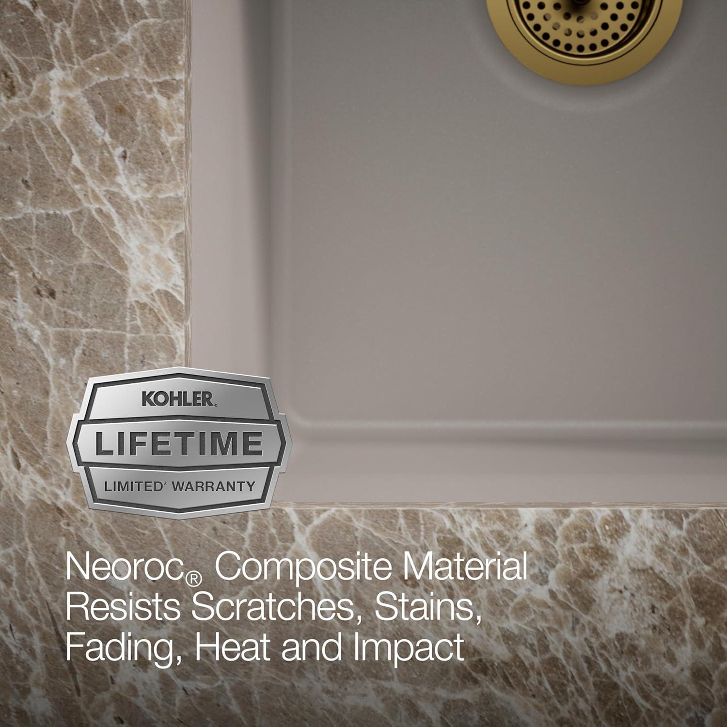 Cairn® 34" L x 18" W Under-Mount Double-Equal Kitchen Sink