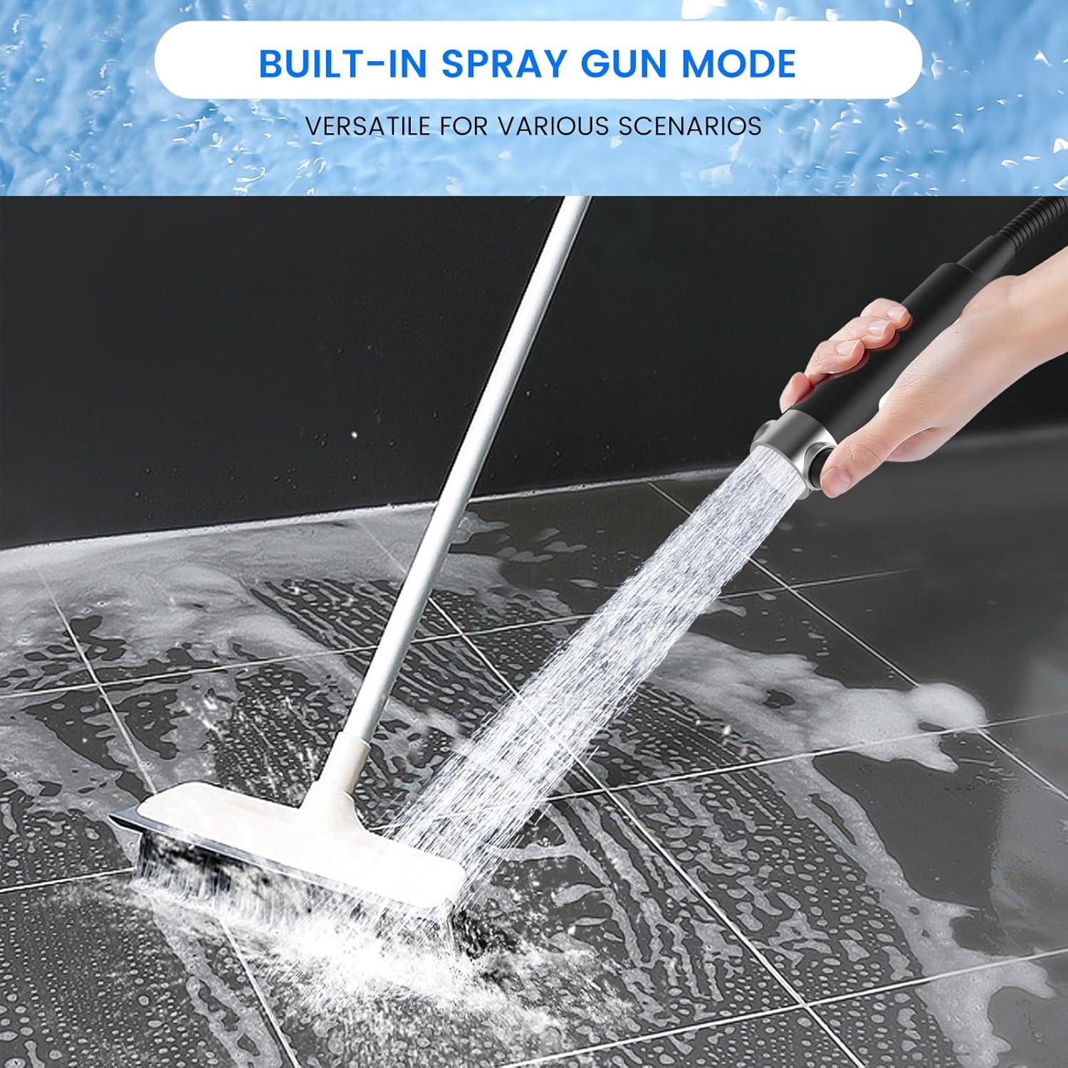 FETLOD B0CXDBC928-36 Filtered Shower Head With Handheld, High Pressure 3 Spray Mode Showerhead With 18 Stage Water Softener Filters For Hard Water - Remove Chlorine-BLACK