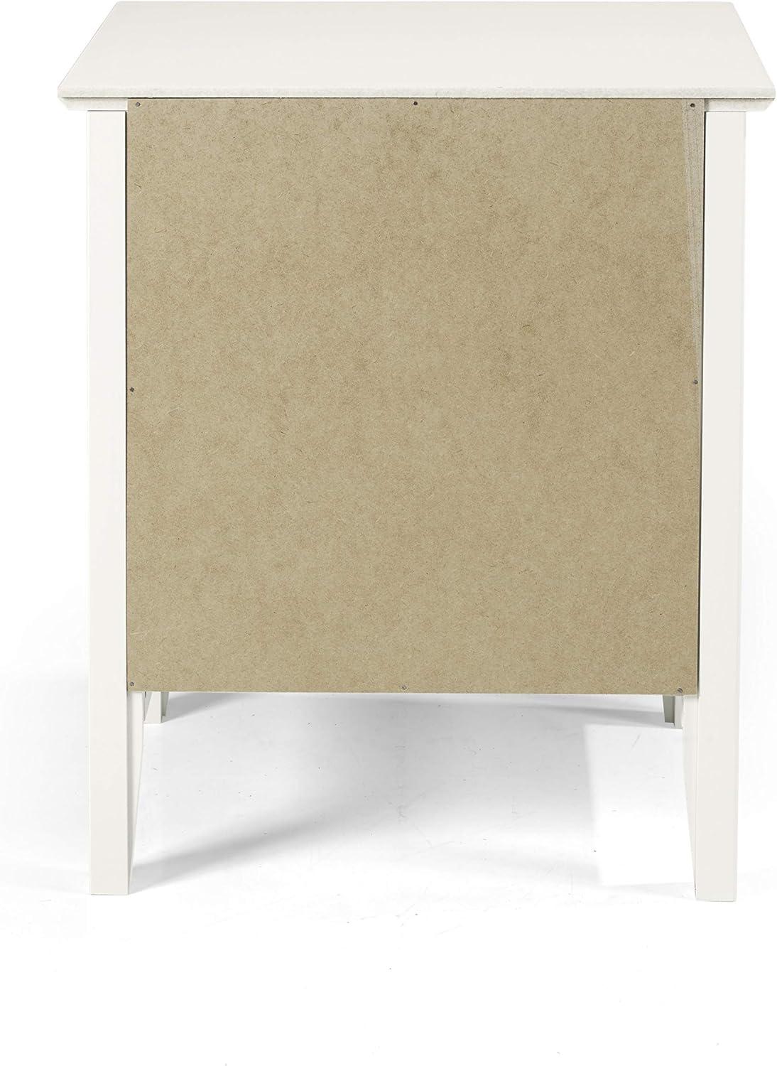 Alaterre Simplicity Nightstand, White