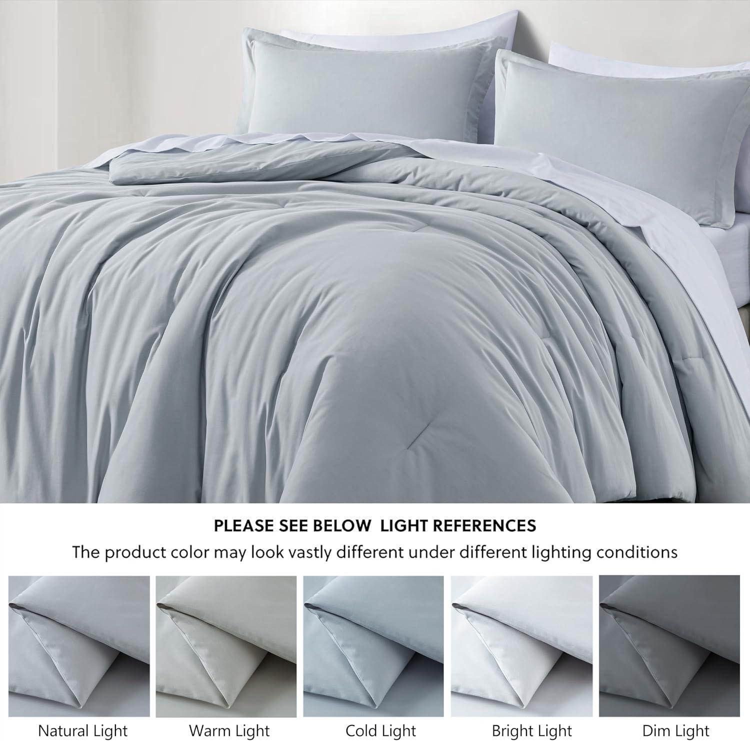 Chezmoi Collection Cotton Twill Comforter Set