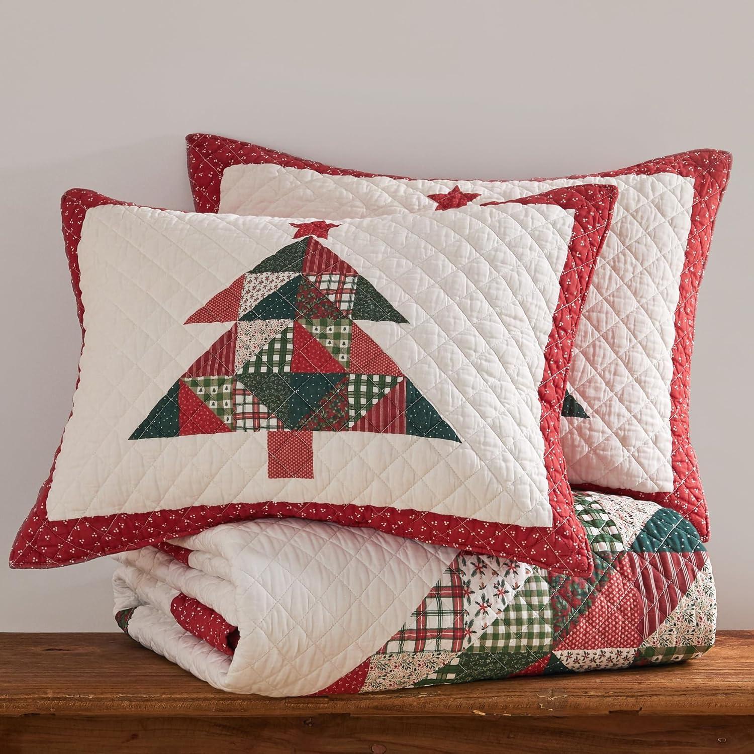 Patchwork Pine Quilt Set - Levtex Home