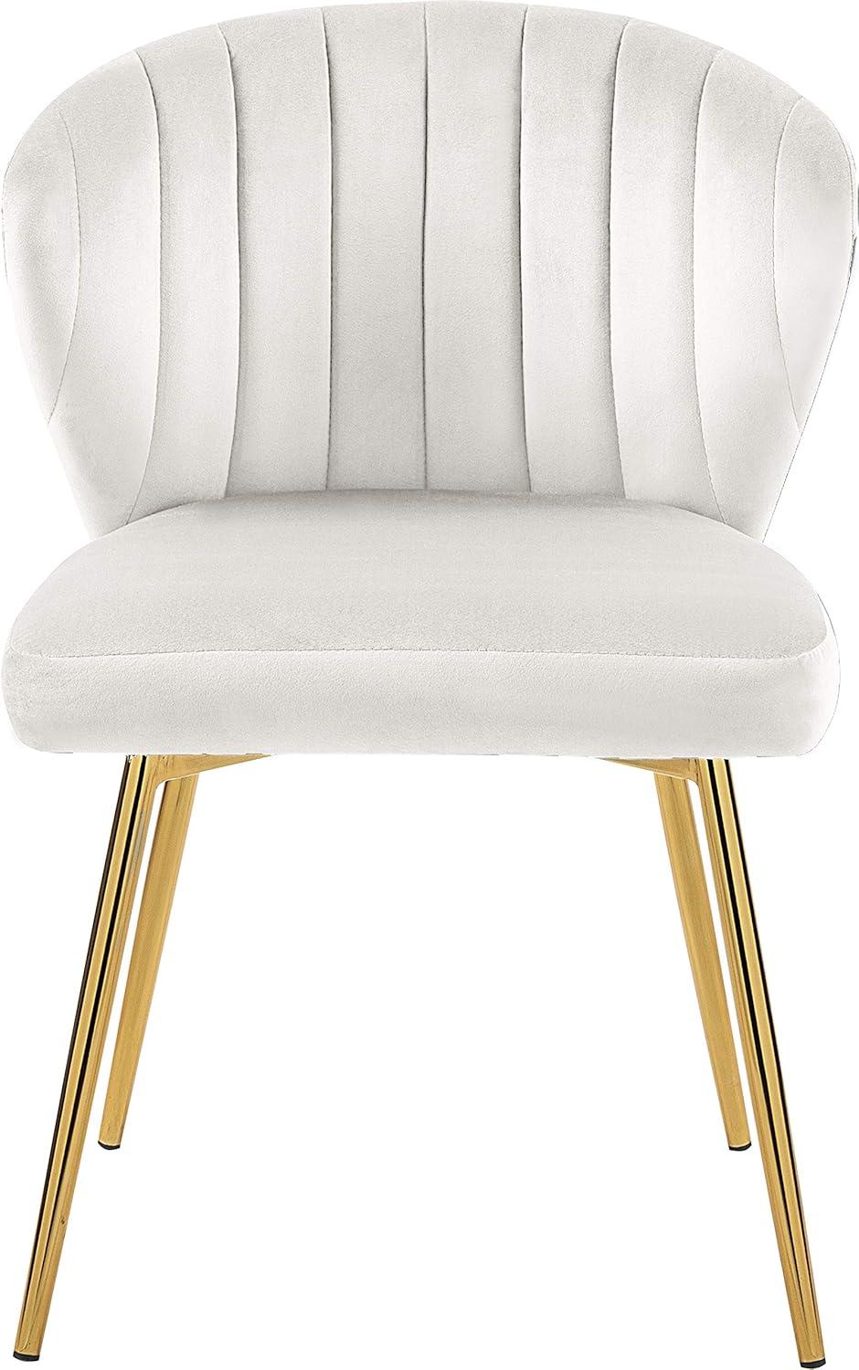 Meridian Furniture Finley Cream Velvet Dining Chair (Set of 2)