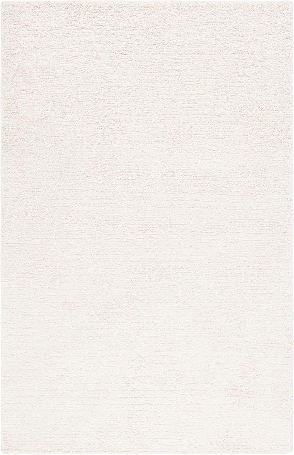 SAFAVIEH Casablanca Collection Accent Rug - 3' x 5', Ivory, Handmade Stripe Wool 0.8-inch Thick, Ideal for High Traffic Areas in Entryway, Living Room, Bedroom (CSB792A)