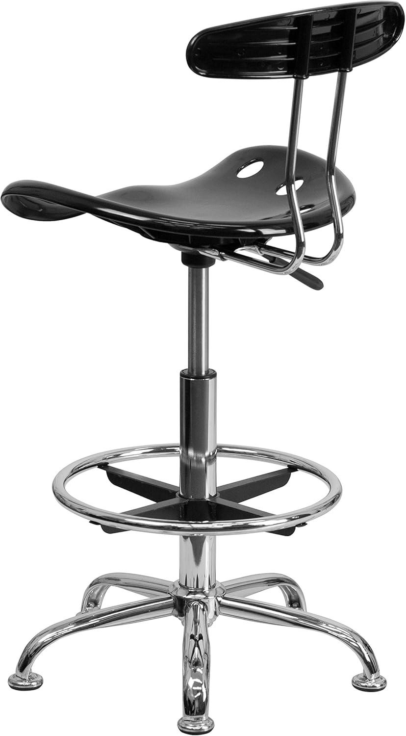 Backed Active Stool with