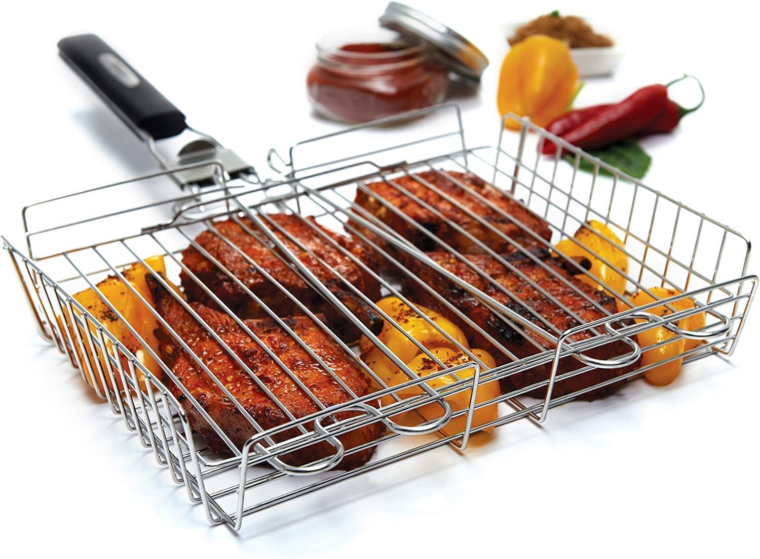 Broil King Stainless Steel Adjustable Grill Basket