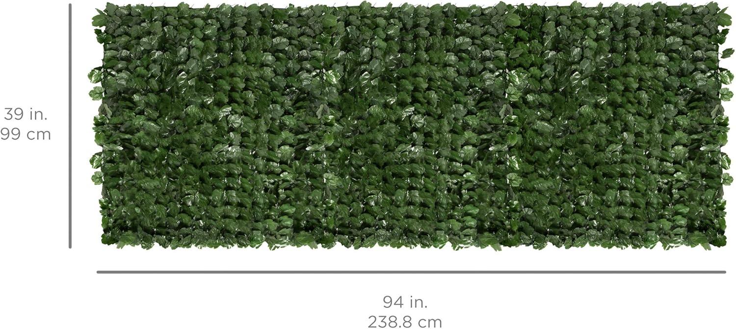 Green 41'' Artificial Ivy Privacy Fence Screen