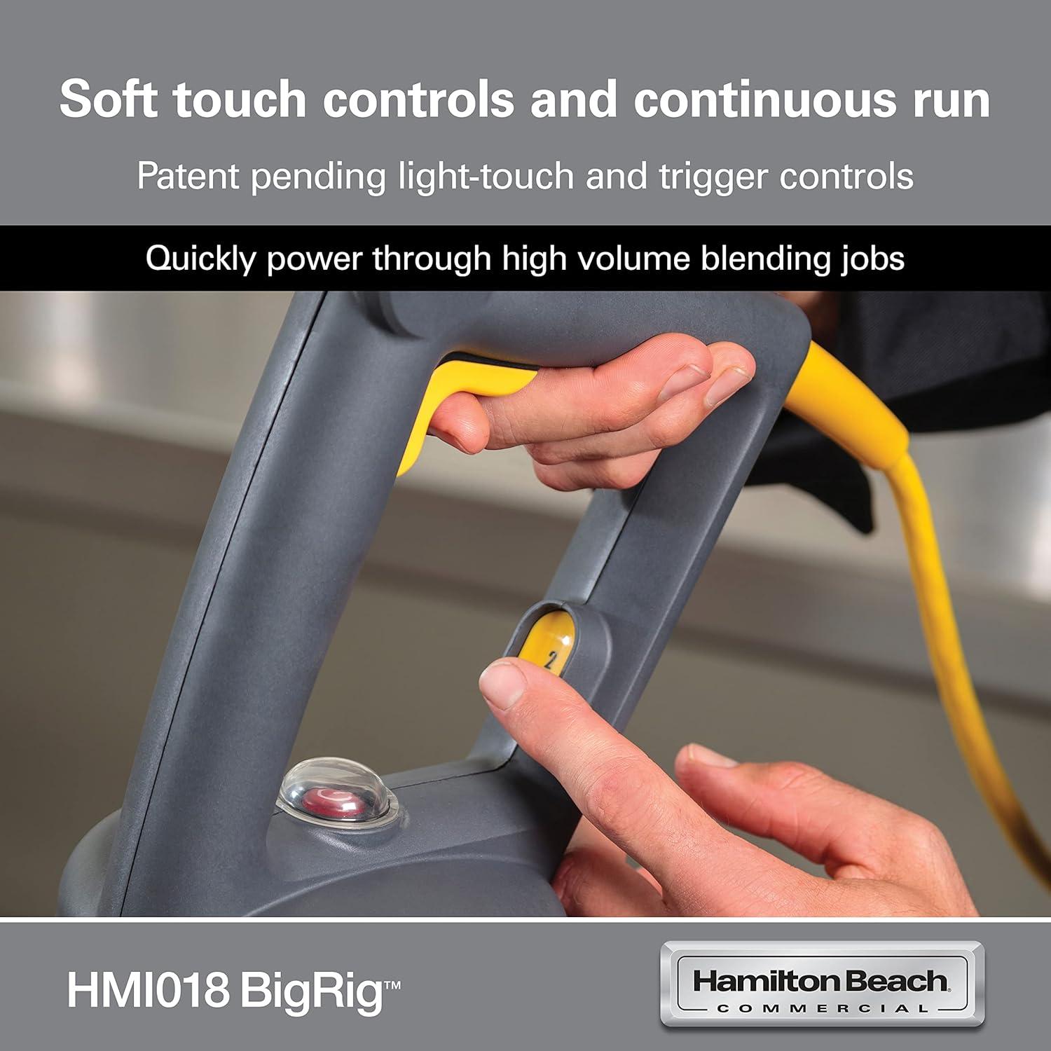 Hamilton Beach Commercial BigRig™ Immersion Blender - HMI018