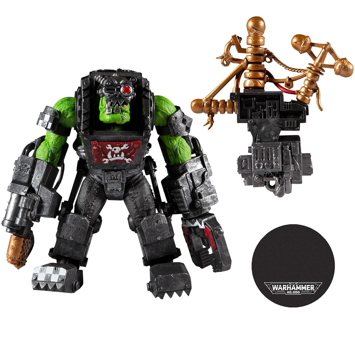 McFarlane Toys Warhammer 40k Ork Big Mek Megafig - 7 in Scale Collectible Action Figure