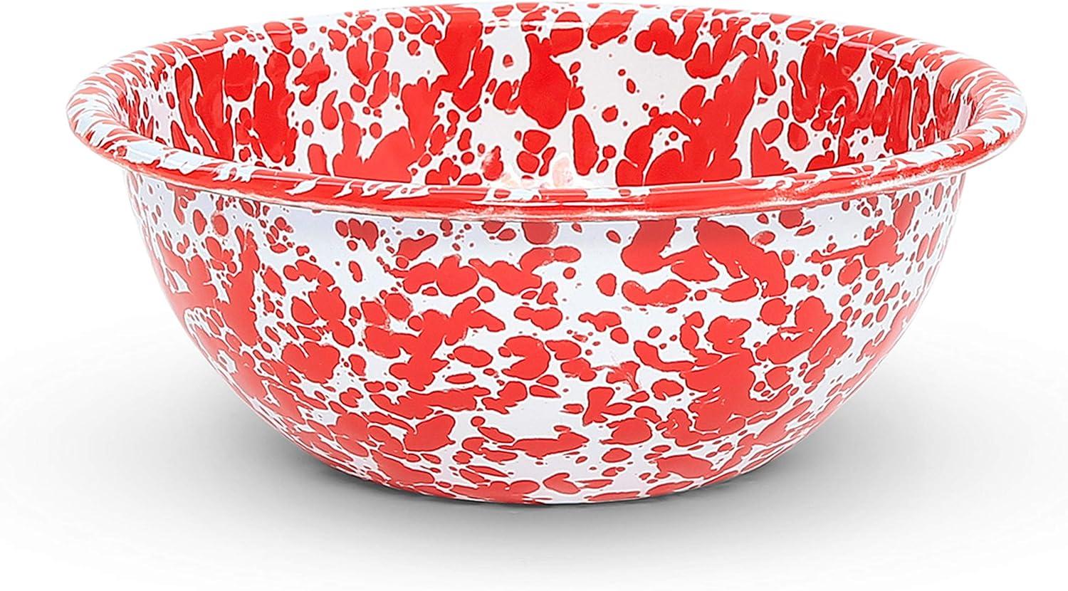 Crow Canyon Home Crow Canyon Enamelware Splatter 16 Piece Dinnerware Set
