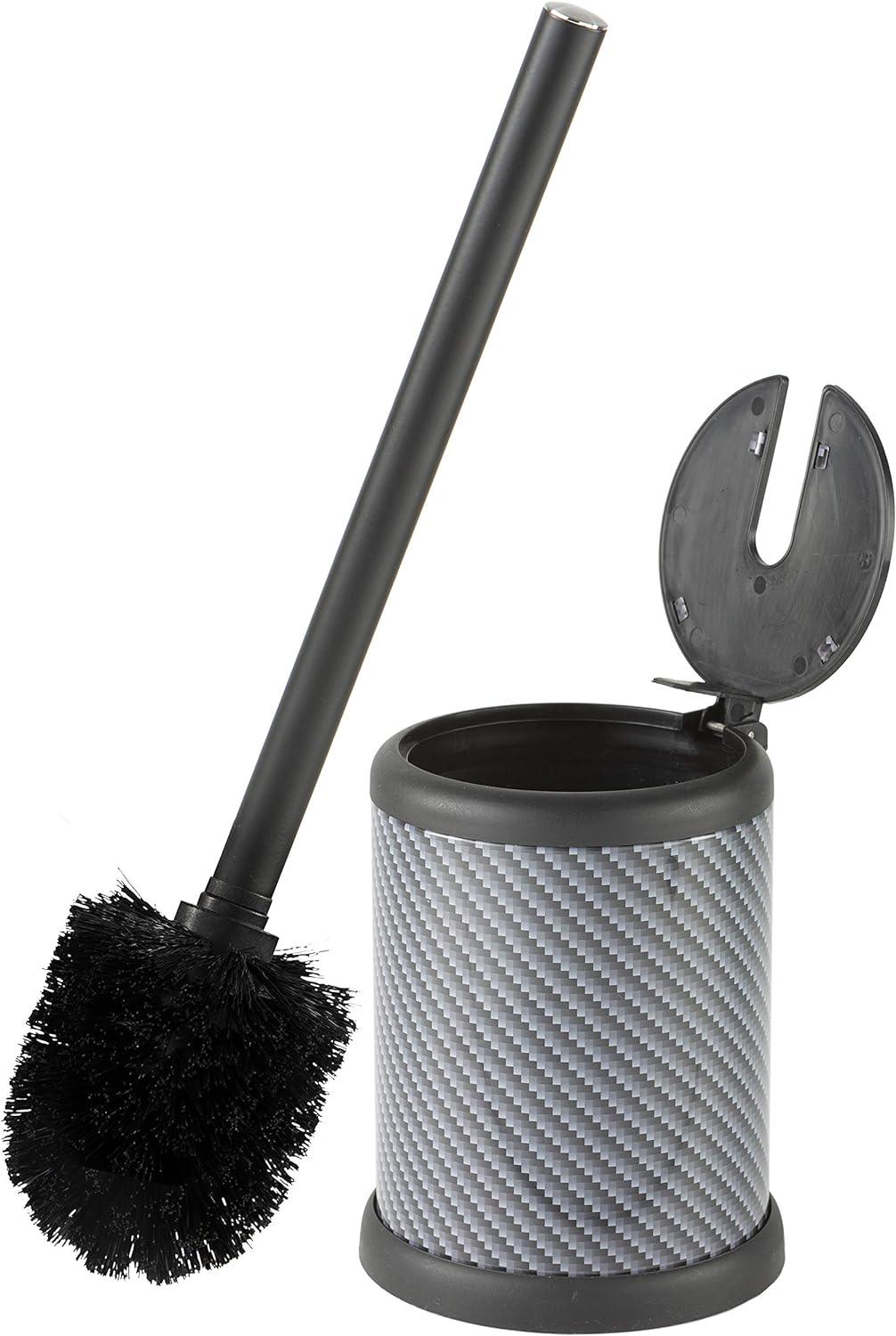 Toilet Brush with Self Closing Lid - Bath Bliss